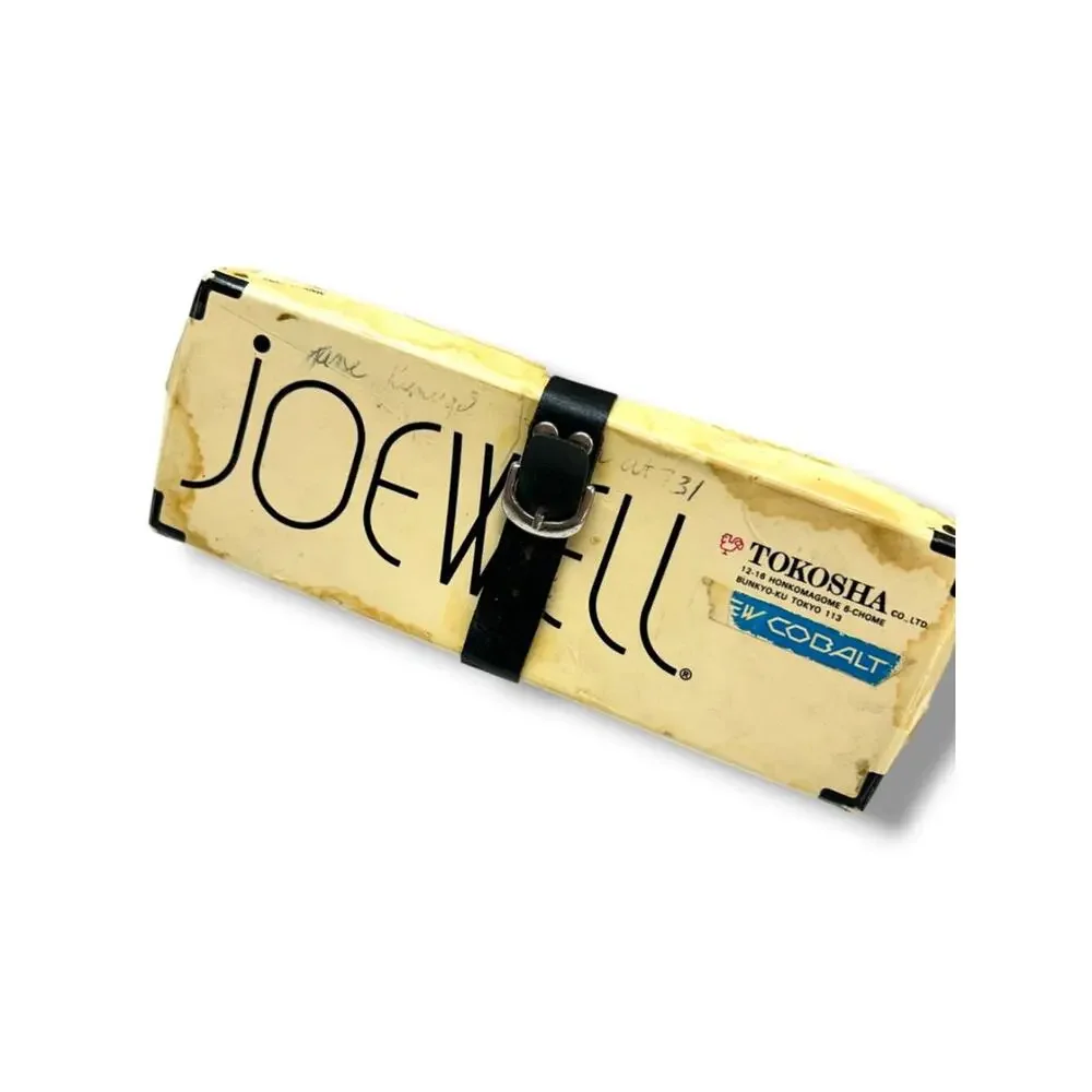 1980s Joewell Tokosha Cobalt 5‎ Hair Cutting Shears 310760 with Box and Case